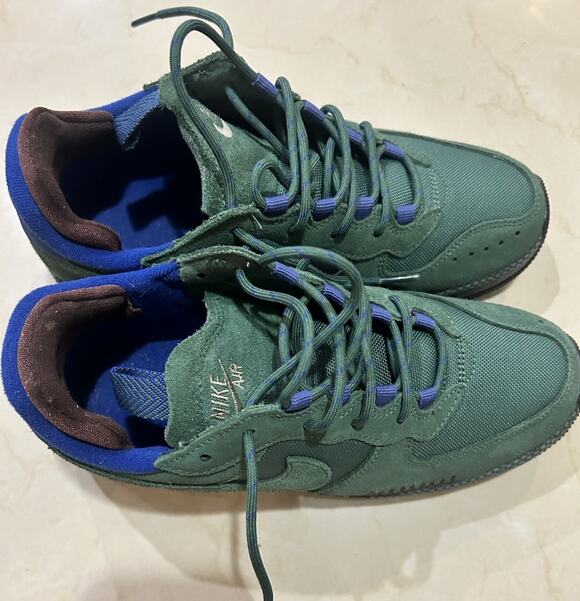 Nike Shoes - Nike Air Force 1 Wild Fir Green Suede Women's Size 8 FB2348-300 Running Shoes